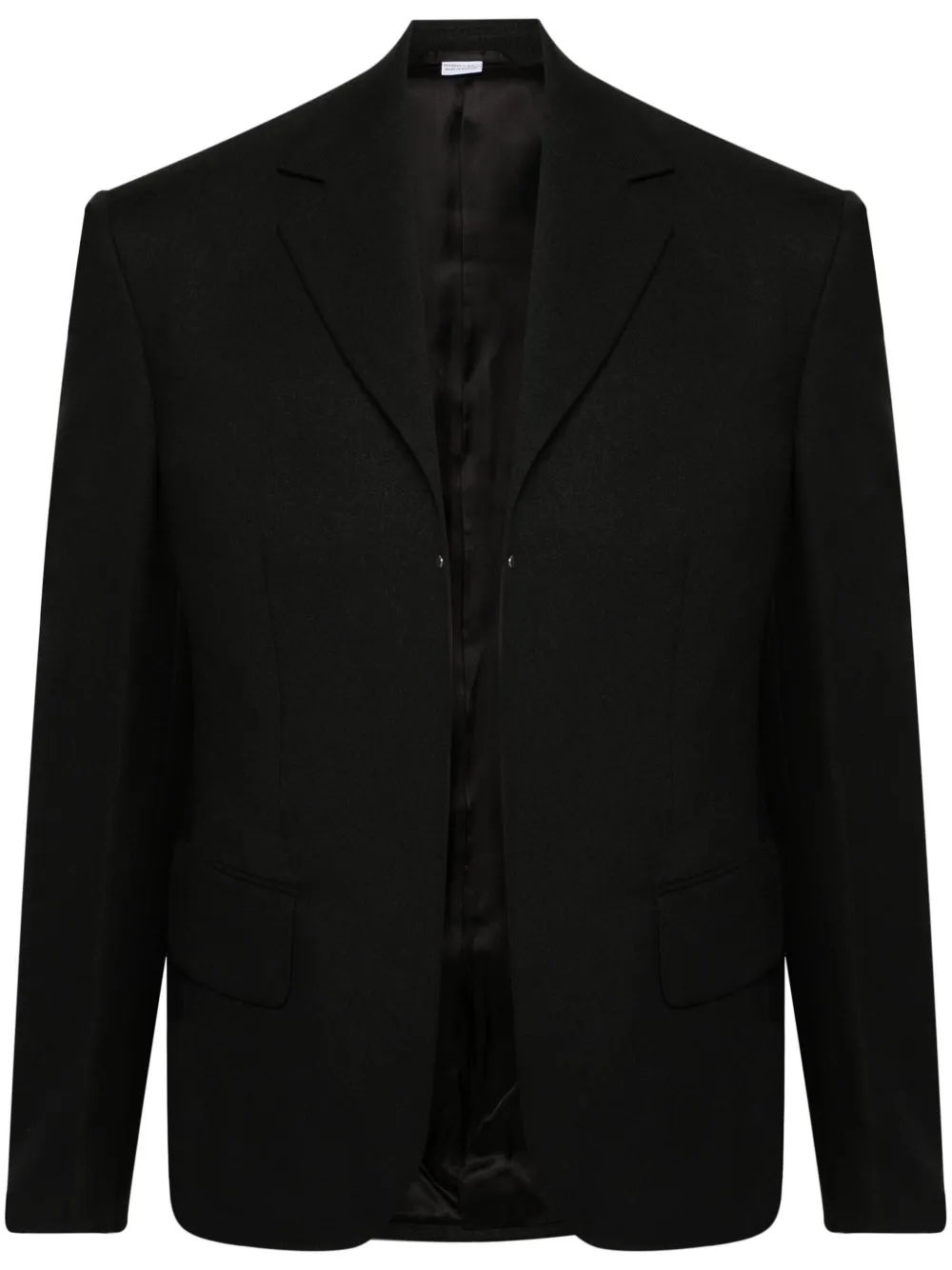 Твиловый пиджак без застежки Random Identities, черный
Твиловый пиджак без застежки Random Identities, черный