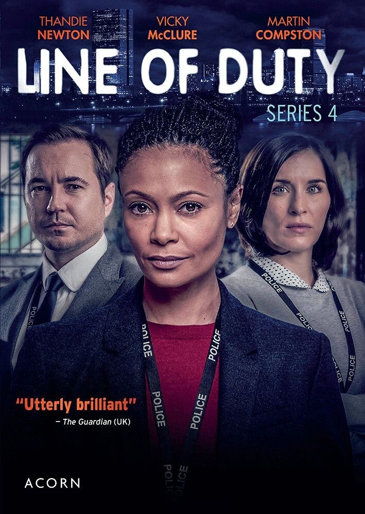 Диск DVD Line Of Duty: Series 4 
Диск DVD Line Of Duty: Series 4