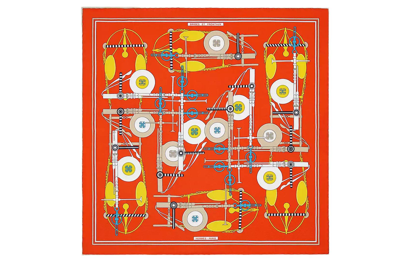 HERMES Шёлковый платок Mulberry, Vermilion
HERMES Шёлковый платок Mulberry, Vermilion