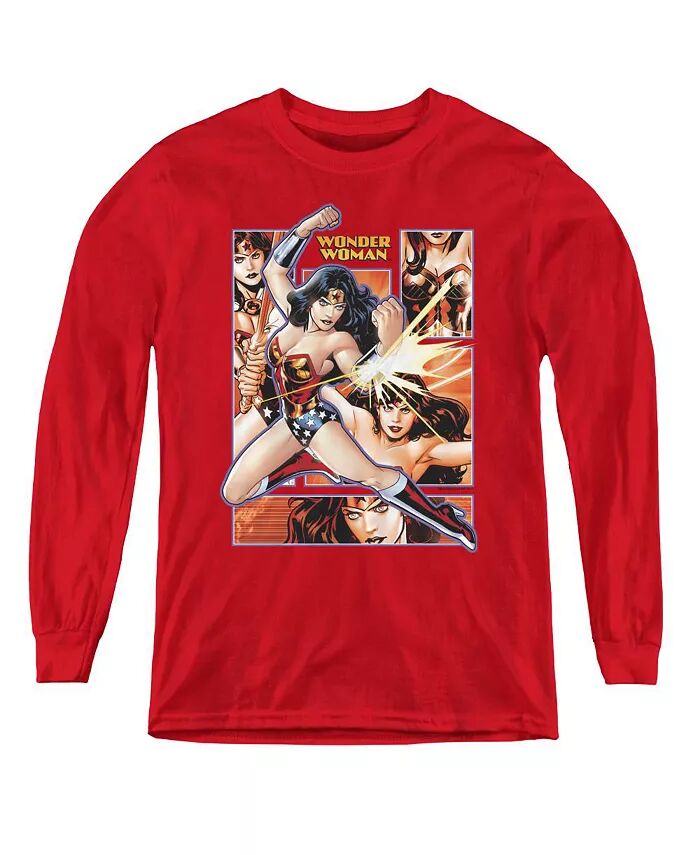 Толстовка с длинными рукавами Boys of America Youth Wonder Woman Justice League, красный
Толстовка с длинными рукавами Boys of America Youth Wonder Woman Justice League, красный