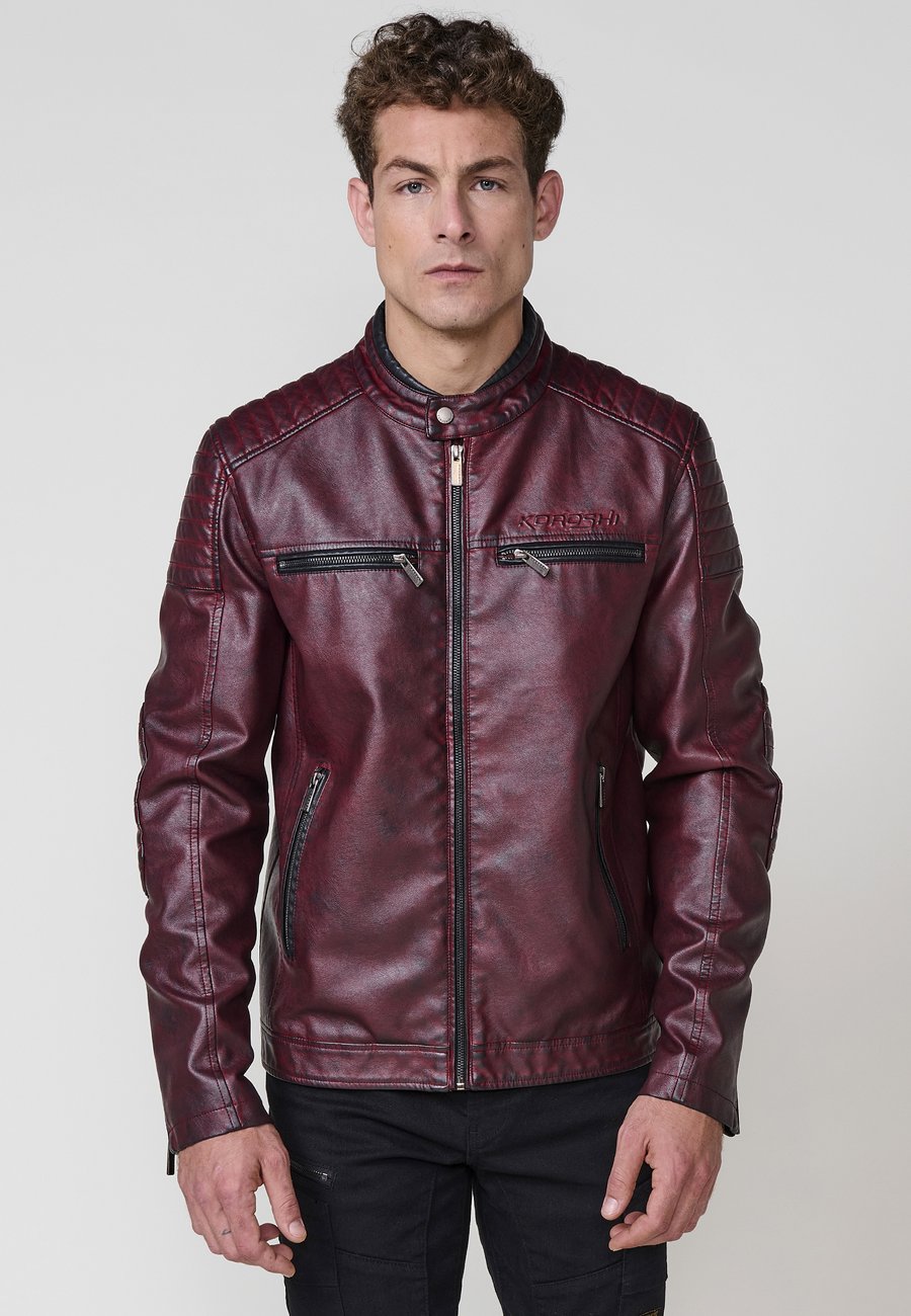 Куртка Koroshi Faux leather jacket, Rojo Red/Red
Куртка Koroshi Faux leather jacket, Rojo Red/Red