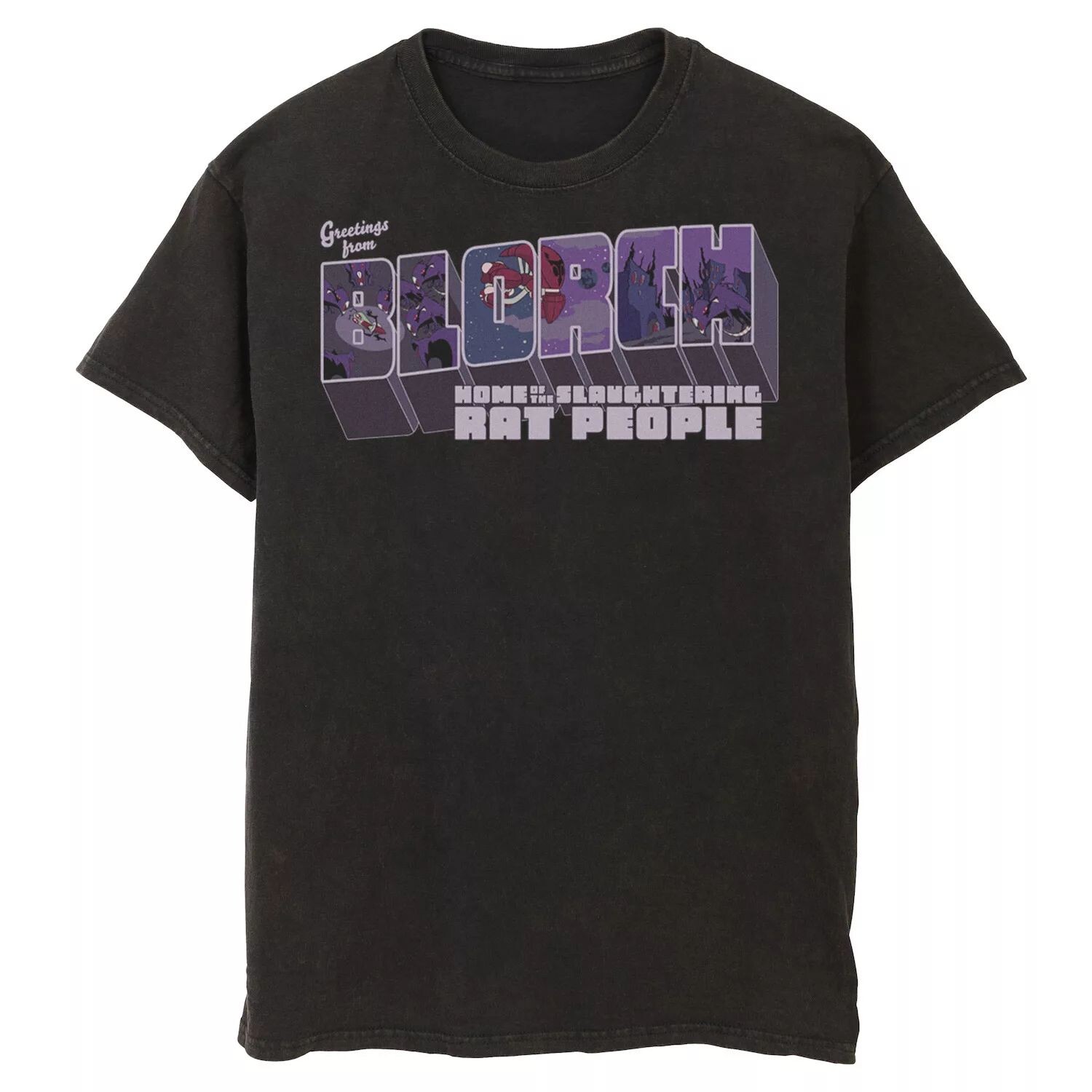 Мужская футболка с рисунком Invader Zim Привет от Блорча Licensed Character, черный
Мужская футболка с рисунком Invader Zim Привет от Блорча Licensed Character, черный