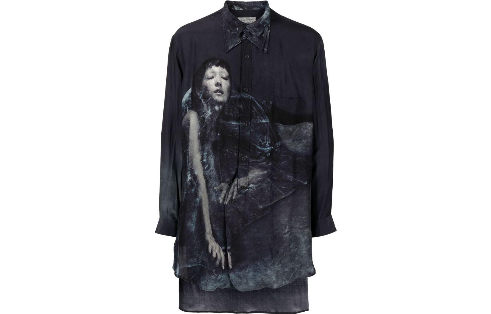 Yohji Yamamoto Рубашка мужская navy
Yohji Yamamoto Рубашка мужская navy