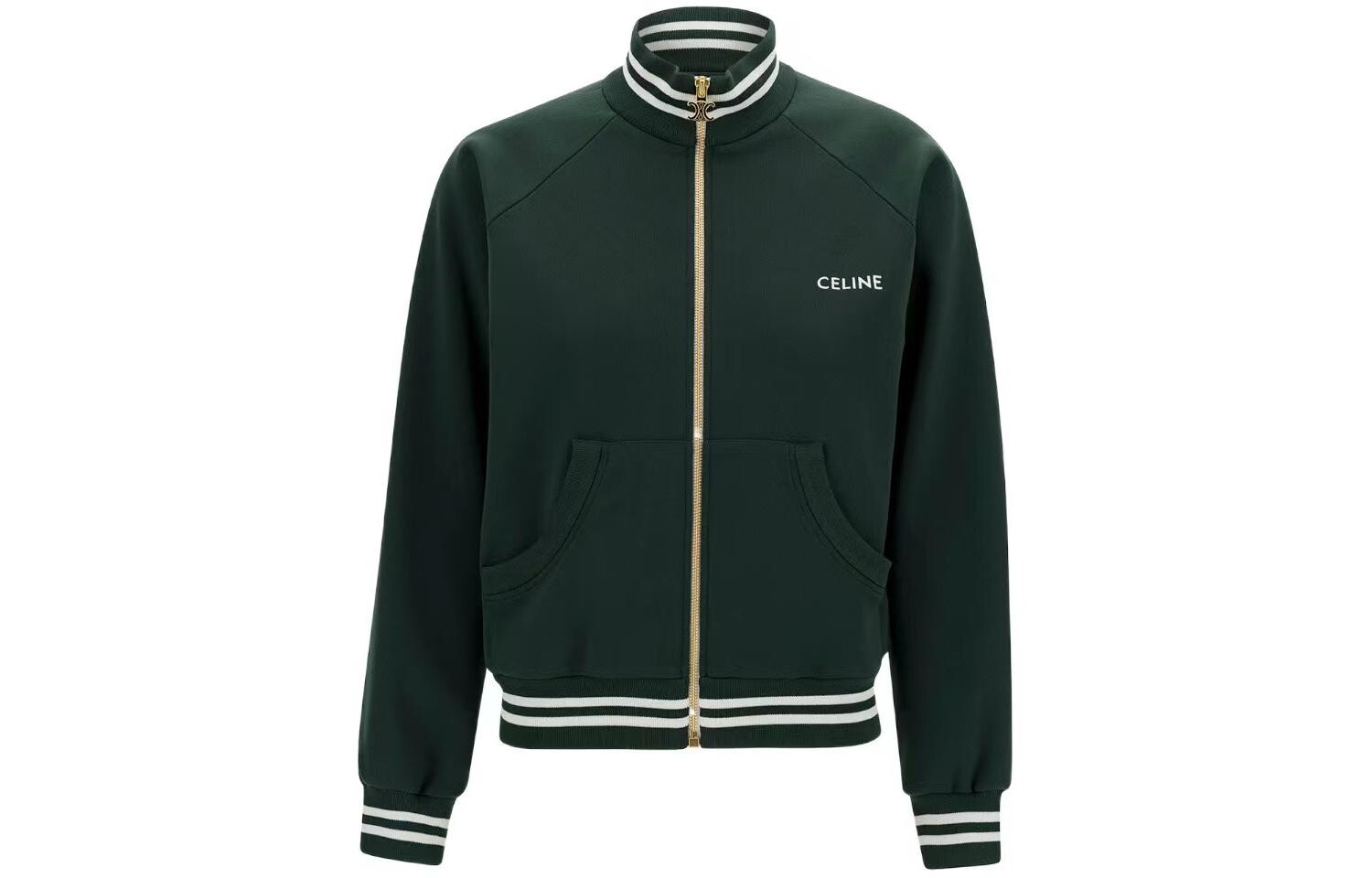 Куртка женская Celine на молнии, зеленый / белый
Куртка женская Celine на молнии, зеленый / белый