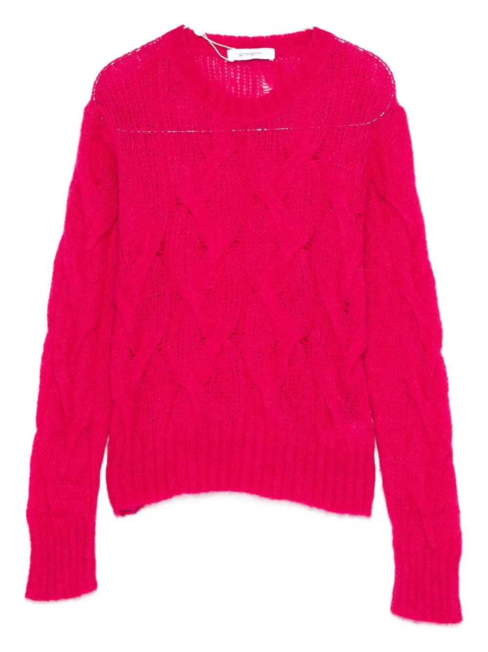 Джемпер с круглым вырезом и косами Gimaguas, красный
Джемпер с круглым вырезом и косами Gimaguas, красный