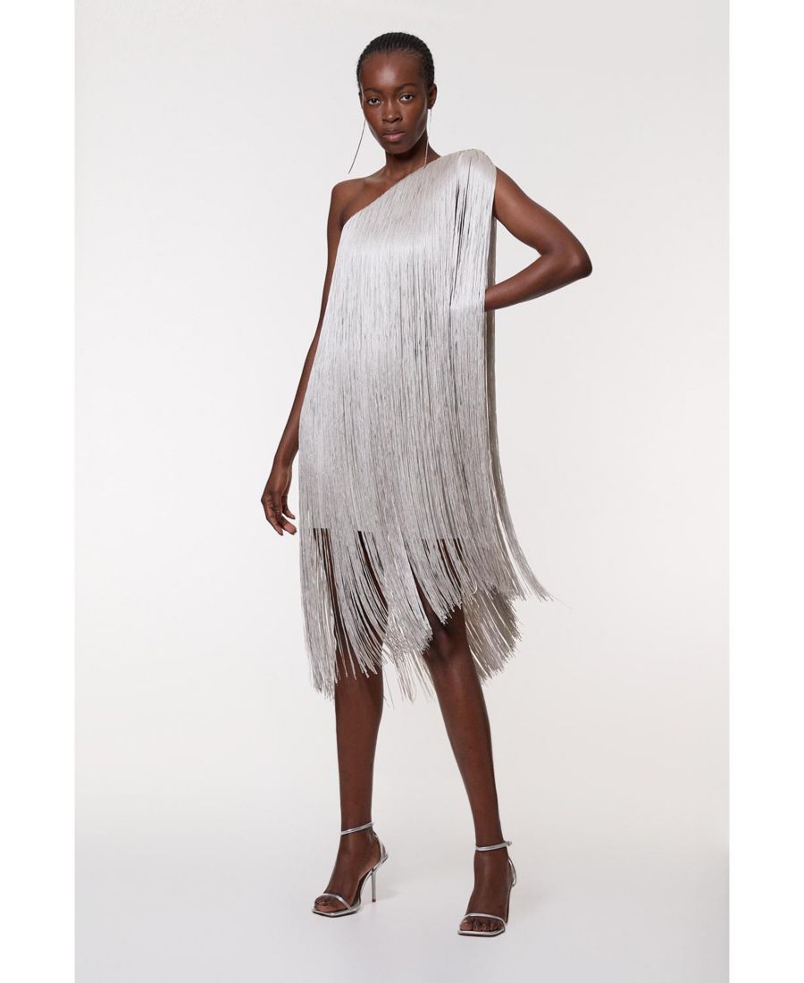 Женское мини-платье из трикотажа с облегающим силуэтом Karen Millen, Silver
Женское мини-платье из трикотажа с облегающим силуэтом Karen Millen, Silver