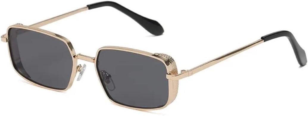 Модные металлические солнцезащитные очки маленького прямоугольного размера для женщин в винтажном панк-стиле, металлические очки с защитой от УФ-излучения UV400 VFDHN, B
Модные металлические солнцезащитные очки маленького прямоугольного размера для женщин в винтажном панк-стиле, металлические очки с защитой от УФ-излучения UV400 VFDHN, B