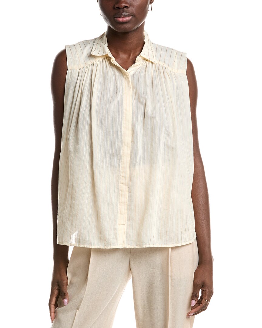 Рубашка из смесового шелка Peserico, бежевый
Рубашка из смесового шелка Peserico, бежевый