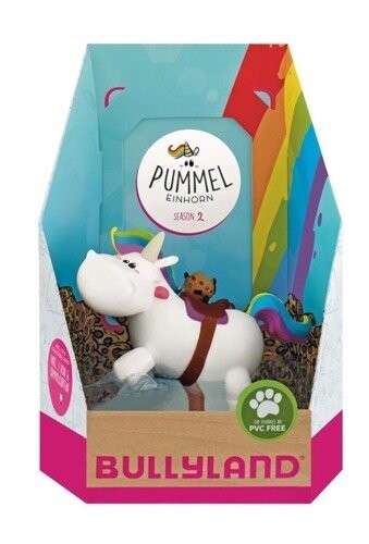 Bullyland, Коллекционная фигурка, Пухлый единорог с седлом
Bullyland, Коллекционная фигурка, Пухлый единорог с седлом