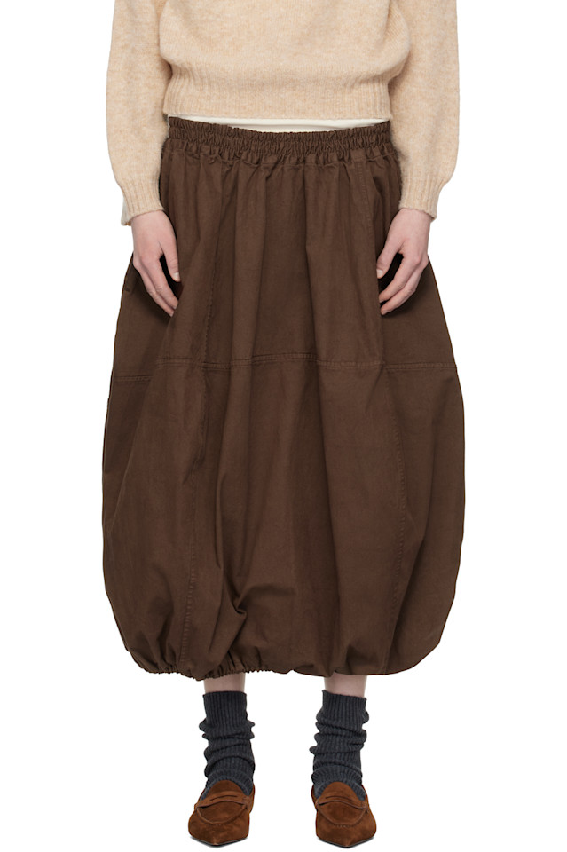Длинная юбка-парашют Ymc, коричневый
Длинная юбка-парашют Ymc, коричневый