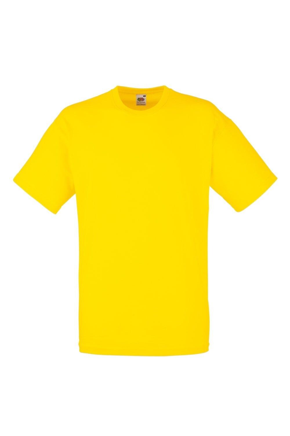 Легкая футболка с короткими рукавами Fruit of the Loom, желтый
Легкая футболка с короткими рукавами Fruit of the Loom, желтый
