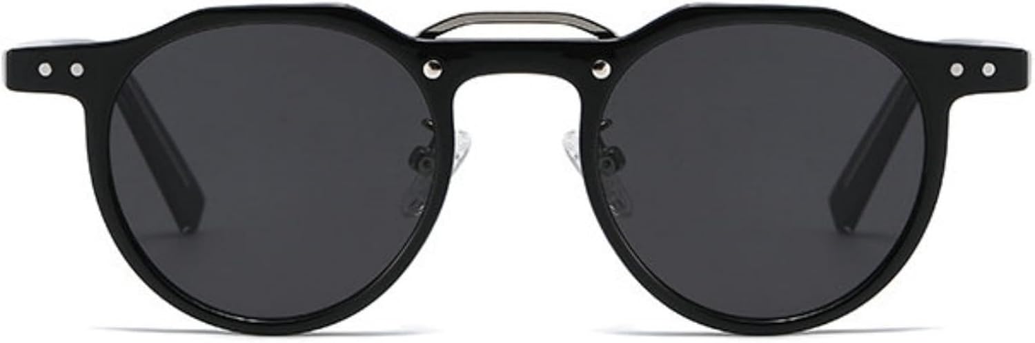 Willochra Популярные круглые солнцезащитные очки для женщин и мужчин Классические винтажные солнцезащитные очки для активного отдыха Мужская мода Коричнево-черные очки UV400, C1
Willochra Популярные круглые солнцезащитные очки для женщин и мужчин Классические винтажные солнцезащитные очки для активного отдыха Мужская мода Коричнево-черные очки UV400, C1