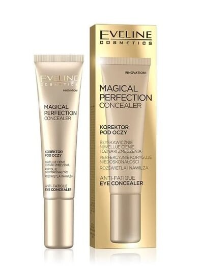 Консилер для глаз с легкой ванилью Eveline Cosmetics, Magical Perfection
Консилер для глаз с легкой ванилью Eveline Cosmetics, Magical Perfection