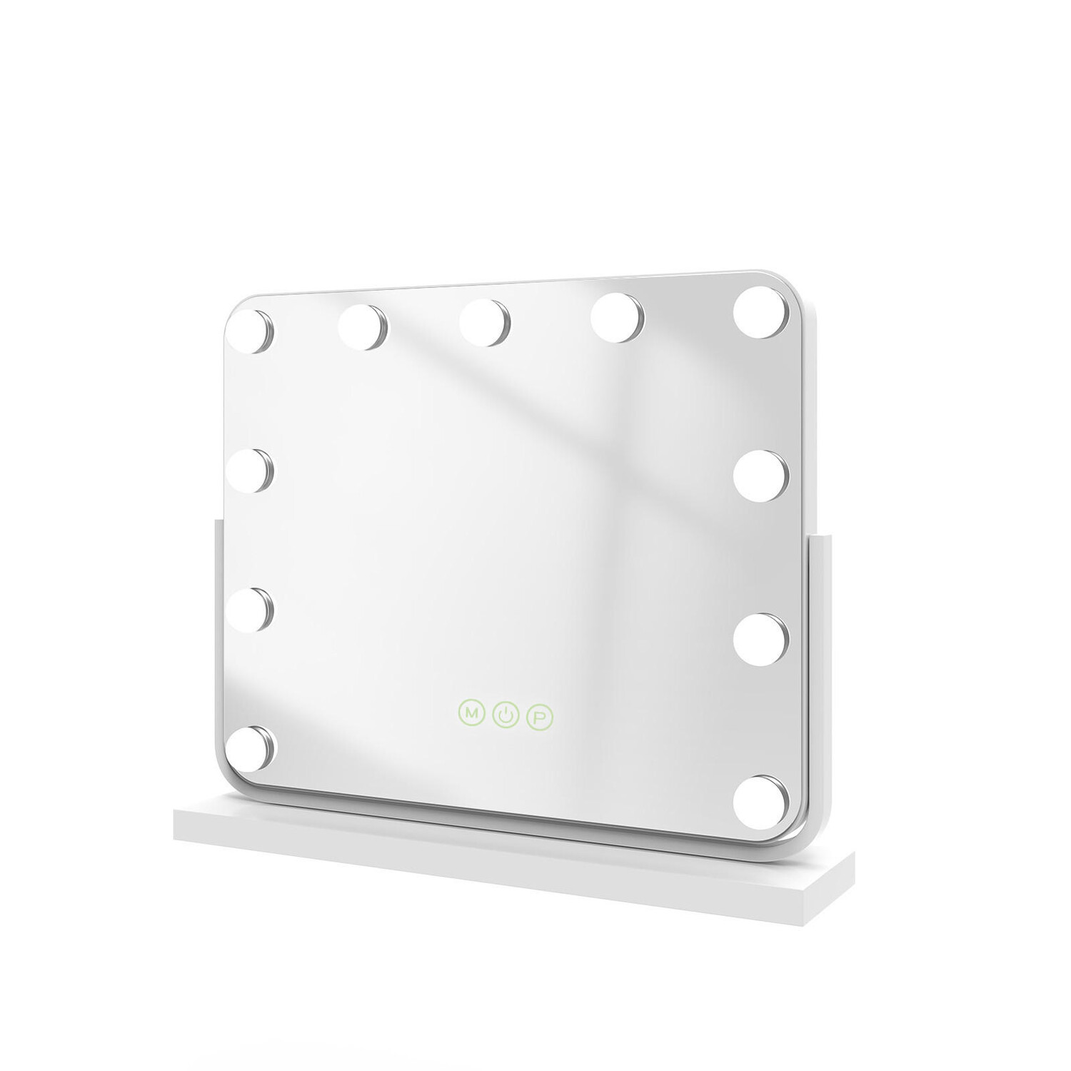 Косметическое зеркало с подсветкой белое Emke, белый
Косметическое зеркало с подсветкой белое Emke, белый