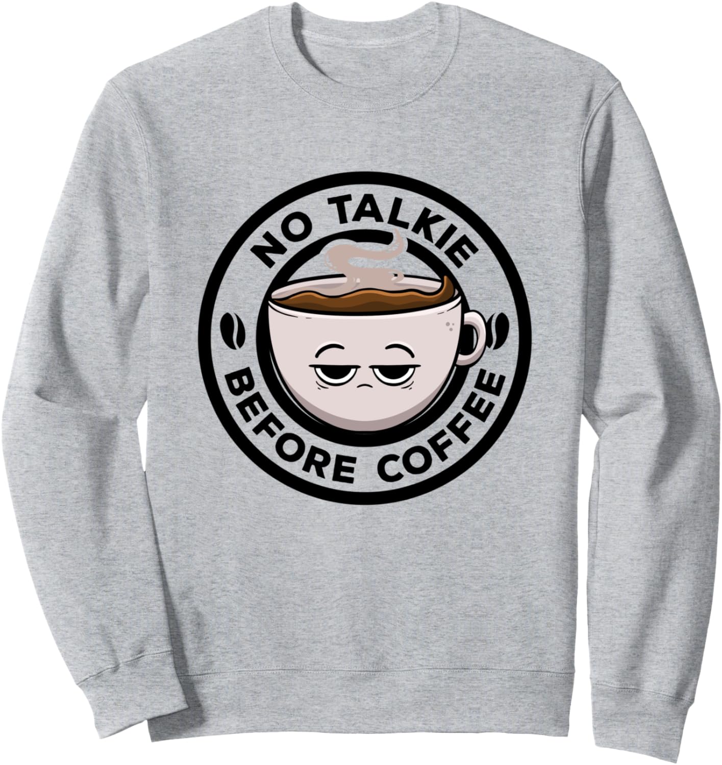 Забавная толстовка с надписью «Не разговаривайте перед кофе» для любителей кофе и утреннего кофе No Talkie Before Coffee Puns Irony And Sarcasm, серый
Забавная толстовка с надписью «Не разговаривайте перед кофе» для любителей кофе и утреннего кофе No Talkie Before Coffee Puns Irony And Sarcasm, серый