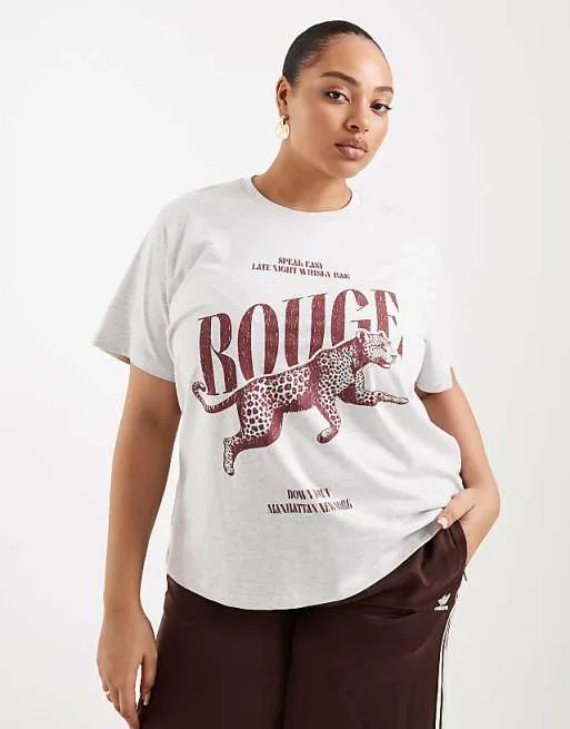 Футболка с леопардовым принтом ASOS DESIGN Curve, Коричневый, Футболка с леопардовым принтом ASOS DESIGN Curve
Футболка с леопардовым принтом ASOS DESIGN Curve, Коричневый, Футболка с леопардовым принтом ASOS DESIGN Curve