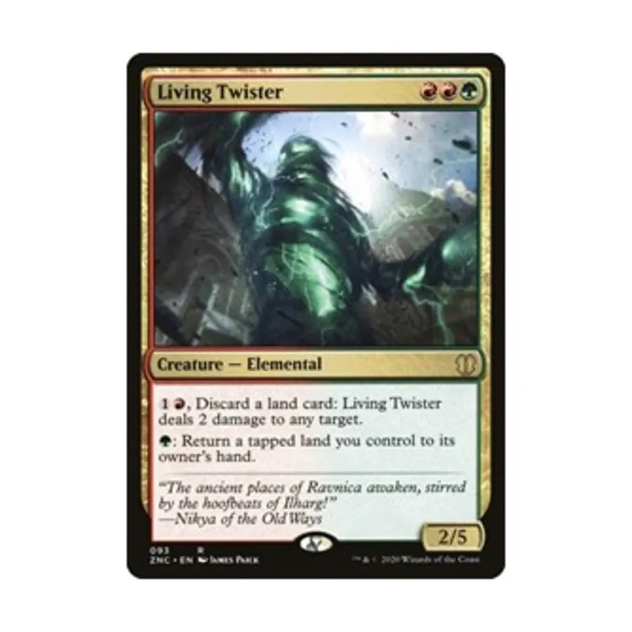 CCG Живой Твистер (клавиша R), MTG - Commander - Zendikar Rising
CCG Живой Твистер (клавиша R), MTG - Commander - Zendikar Rising