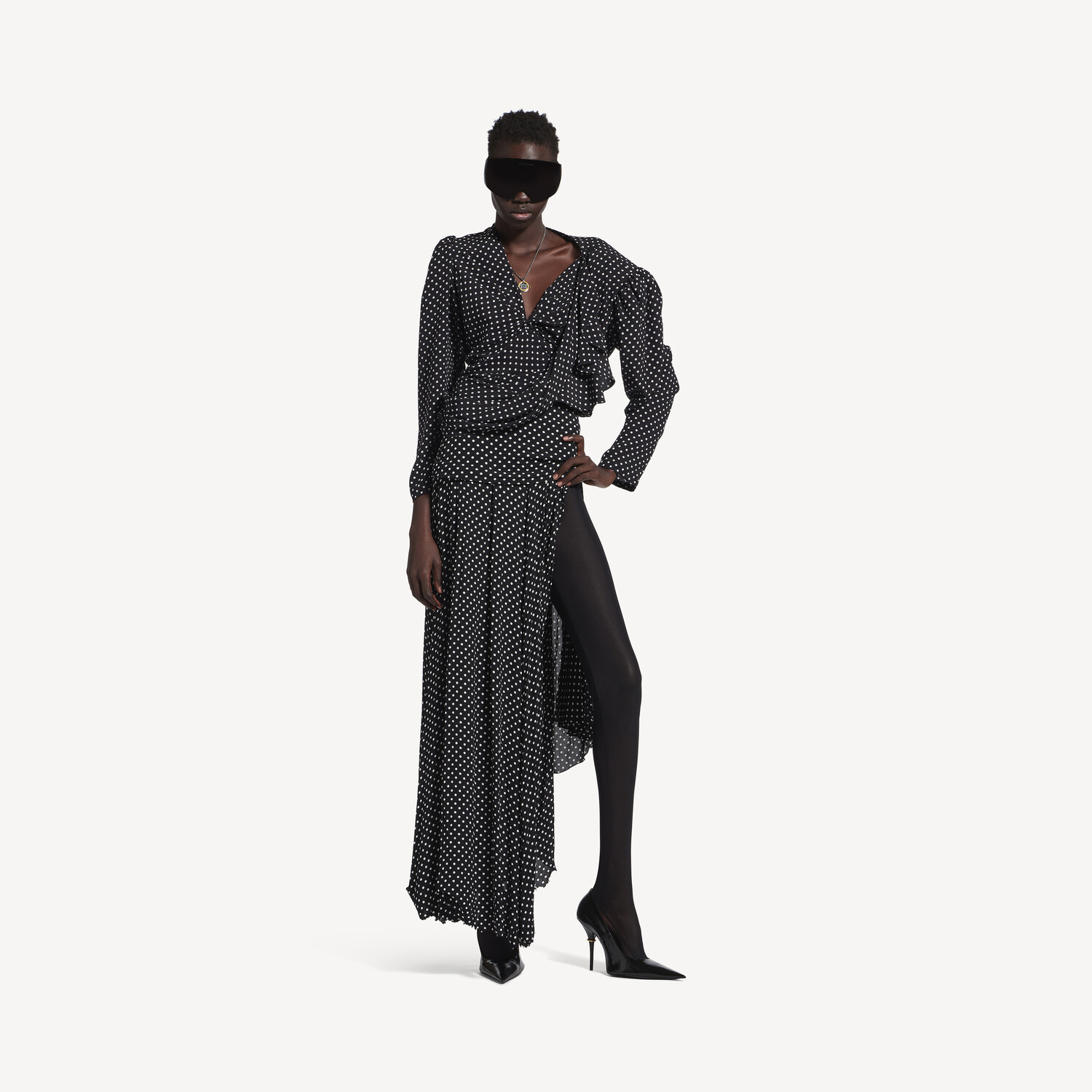 Женская макси-юбка с заправленным эффектом в черно-экрю BALENCIAGA, экрю/черный
Женская макси-юбка с заправленным эффектом в черно-экрю BALENCIAGA, экрю/черный