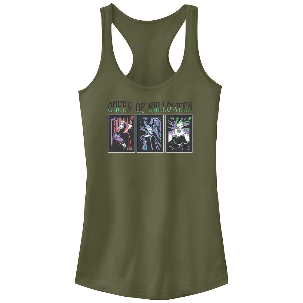 Женская майка Disney Villains Queen Of Halloween Racerback Licensed Character, цвет Military Green
Женская майка Disney Villains Queen Of Halloween Racerback Licensed Character, цвет Military Green