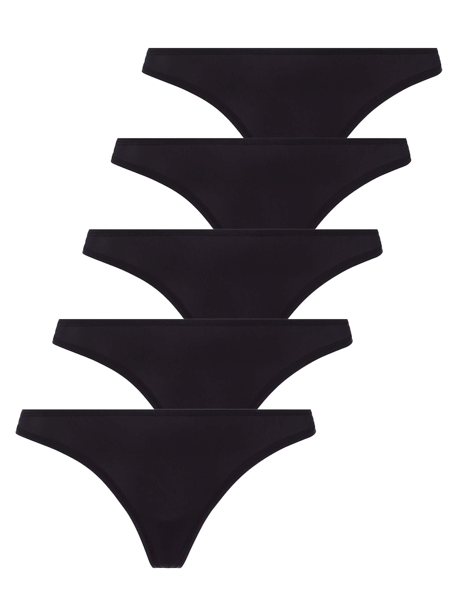 Стринги BeeDees Stepy (5-er Pack), черный
Стринги BeeDees Stepy (5-er Pack), черный