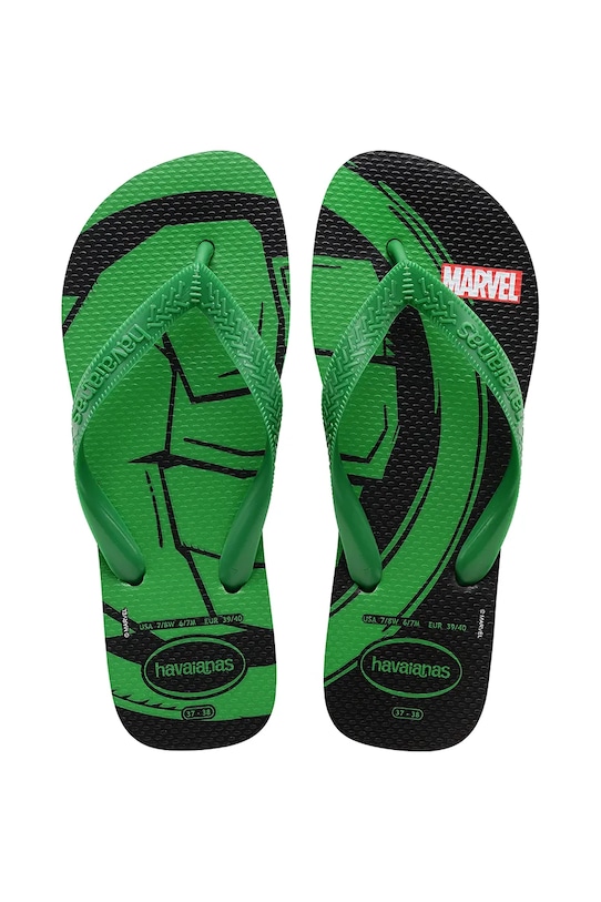 Шлепки TOP MARVEL Havaianas, зеленый
Шлепки TOP MARVEL Havaianas, зеленый