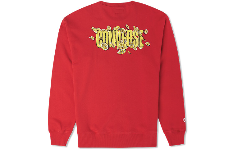 CNY Толстовка мужская красная Converse, красный 
CNY Толстовка мужская красная Converse, красный