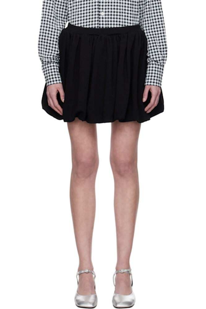 Черная мини-юбка с воздушным шаром Marni
Черная мини-юбка с воздушным шаром Marni