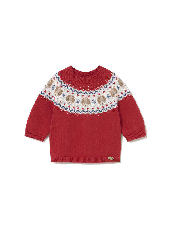 Свитер regular fit 2336 Mayoral, красный
Свитер regular fit 2336 Mayoral, красный