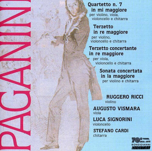 CD диск Paganini / Signorini / Cardi: Guitar Quartet 7
CD диск Paganini / Signorini / Cardi: Guitar Quartet 7