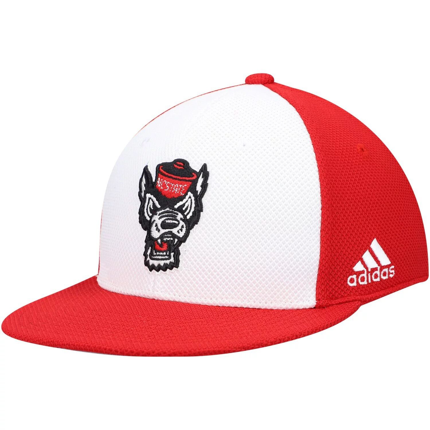 Мужская бейсбольная кепка adidas белого/красного цвета NC State Wolfpack On-Field
Мужская бейсбольная кепка adidas белого/красного цвета NC State Wolfpack On-Field