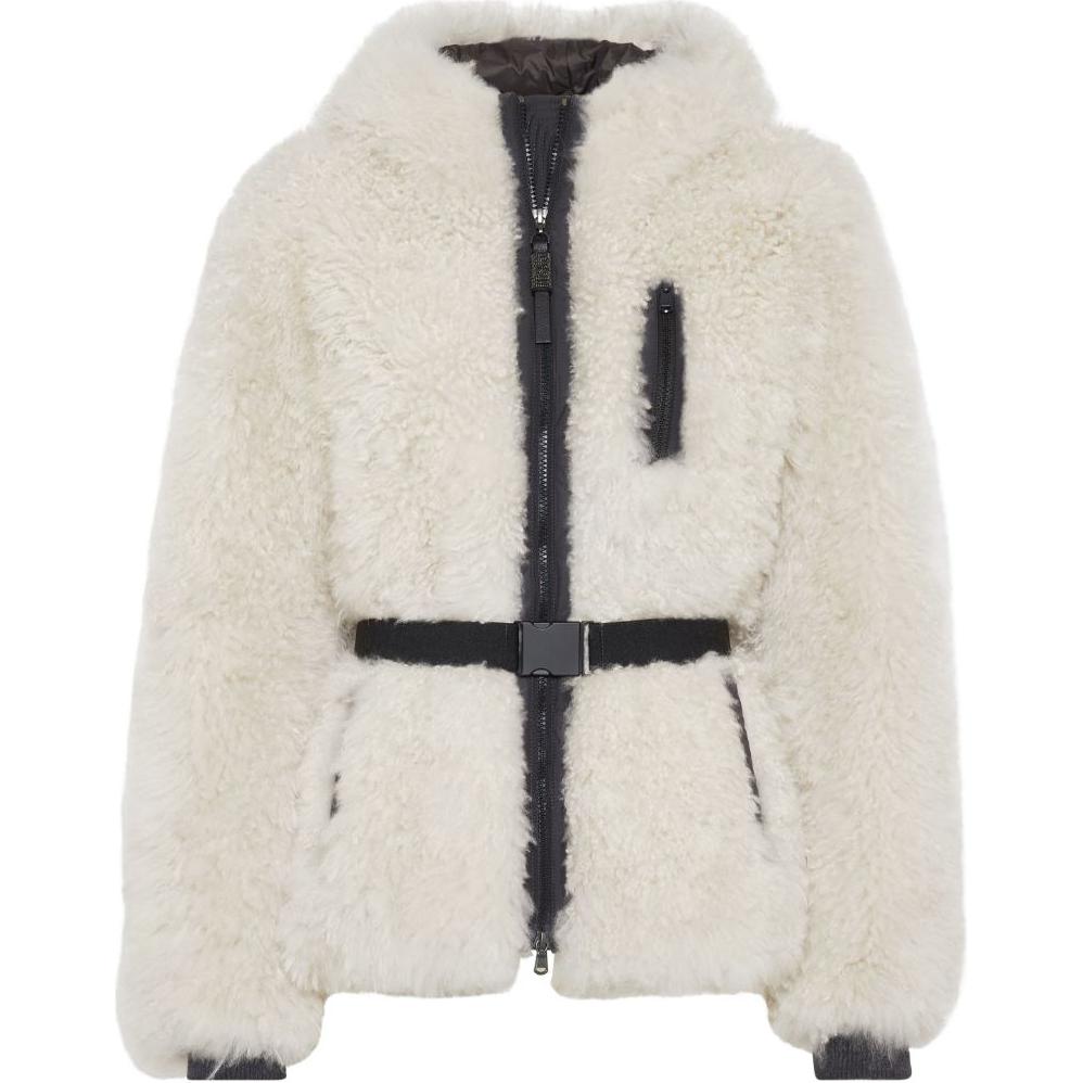 Плюшевая куртка из овчины Brunello Cucinelli, белый
Плюшевая куртка из овчины Brunello Cucinelli, белый