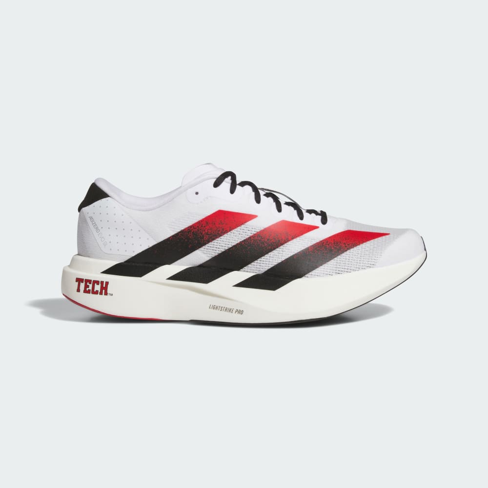 Кроссовки Adidas Texas Tech Red Raiders adizero Evo SL, цвет Cloud White/Core Black/Team Power Red
Кроссовки Adidas Texas Tech Red Raiders adizero Evo SL, цвет Cloud White/Core Black/Team Power Red