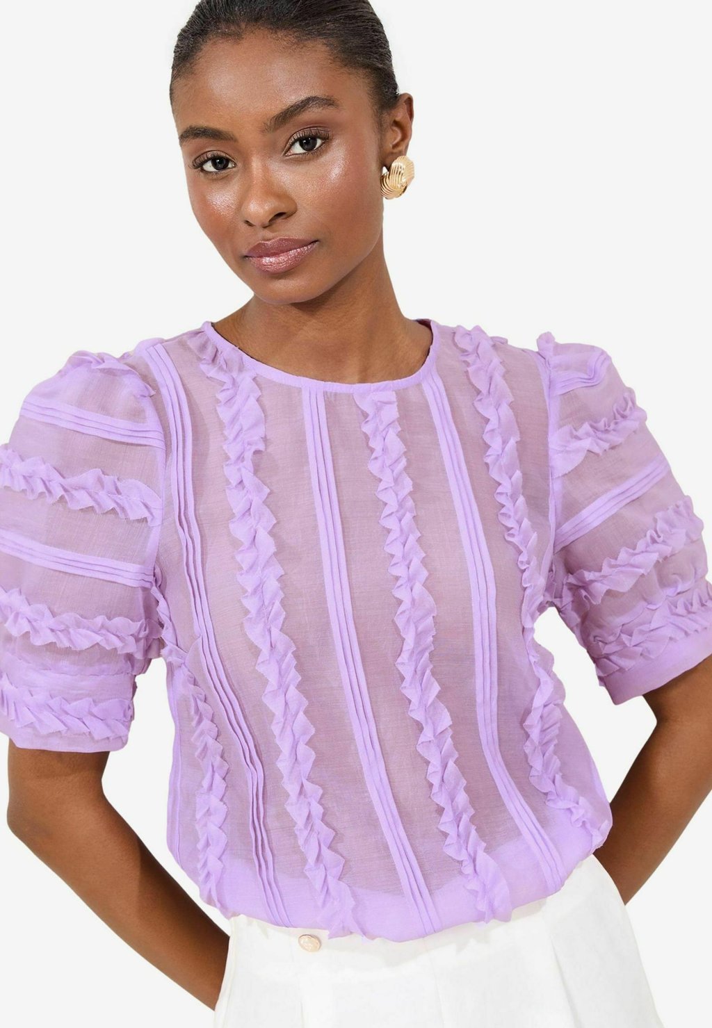 Блуза REGULAR FIT - PUFF SLEEVE DETAIL Lipsy, фиолетовый
Блуза REGULAR FIT - PUFF SLEEVE DETAIL Lipsy, фиолетовый