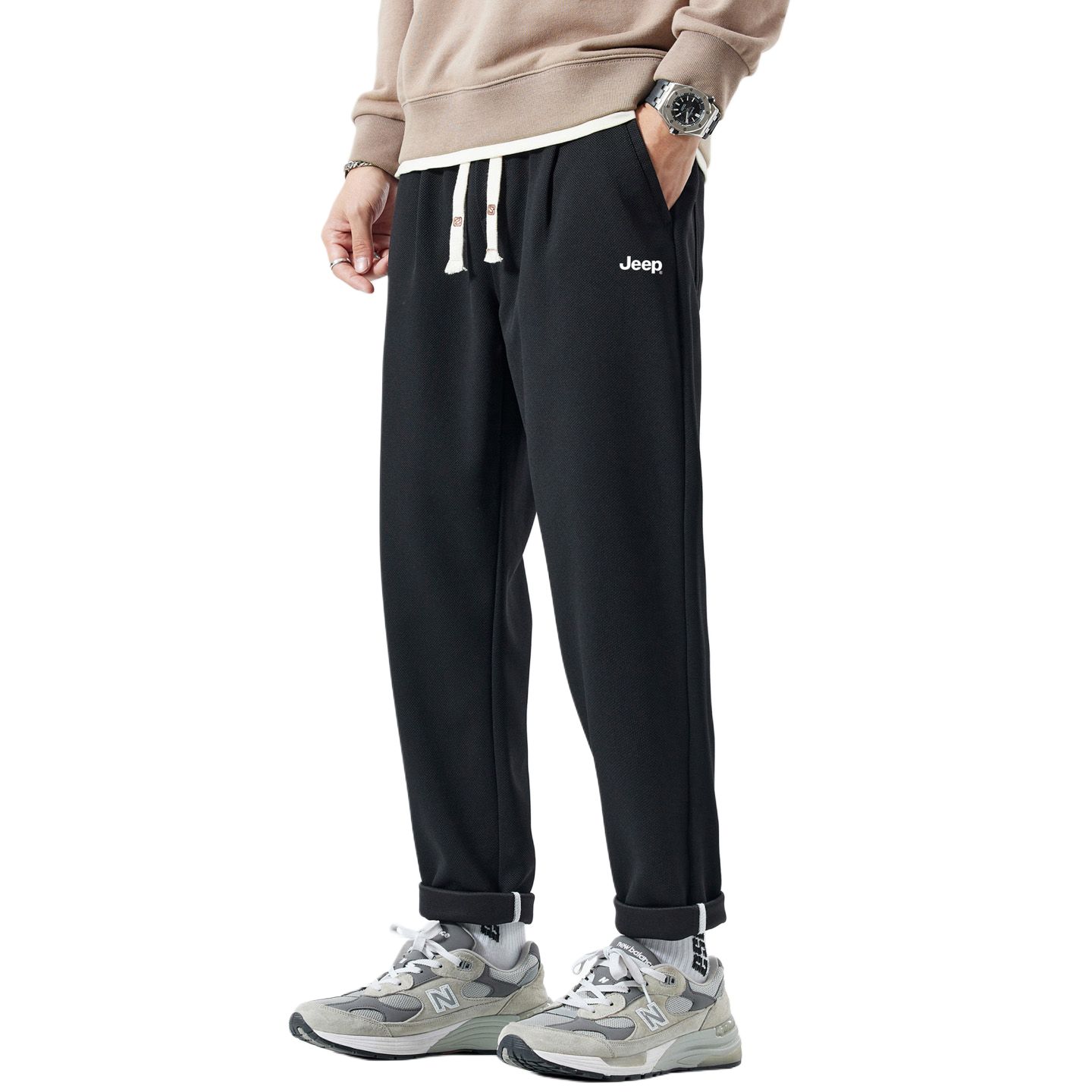 Повседневные брюки Unisex Moderate Tapered Jeep, черный
Повседневные брюки Unisex Moderate Tapered Jeep, черный