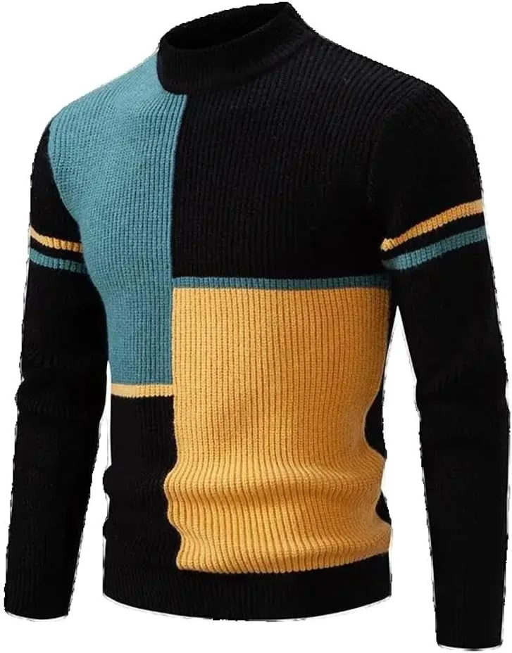 Мужской свитер с аппликацией Casual Knit MIGAOQ
Мужской свитер с аппликацией Casual Knit MIGAOQ