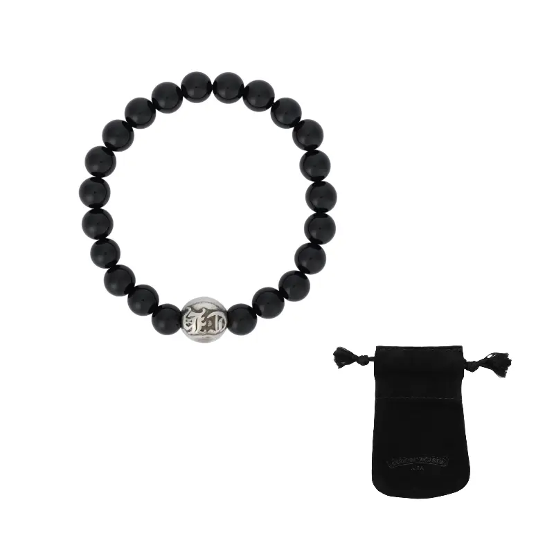 Обсидиановый браслет Unisex Chrome Hearts
Обсидиановый браслет Unisex Chrome Hearts