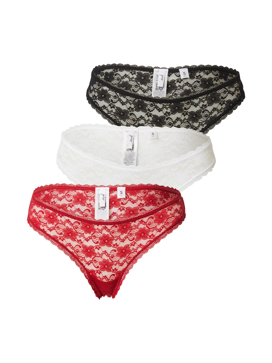 Стринги GUESS, красный/черный/белый
Стринги GUESS, красный/черный/белый