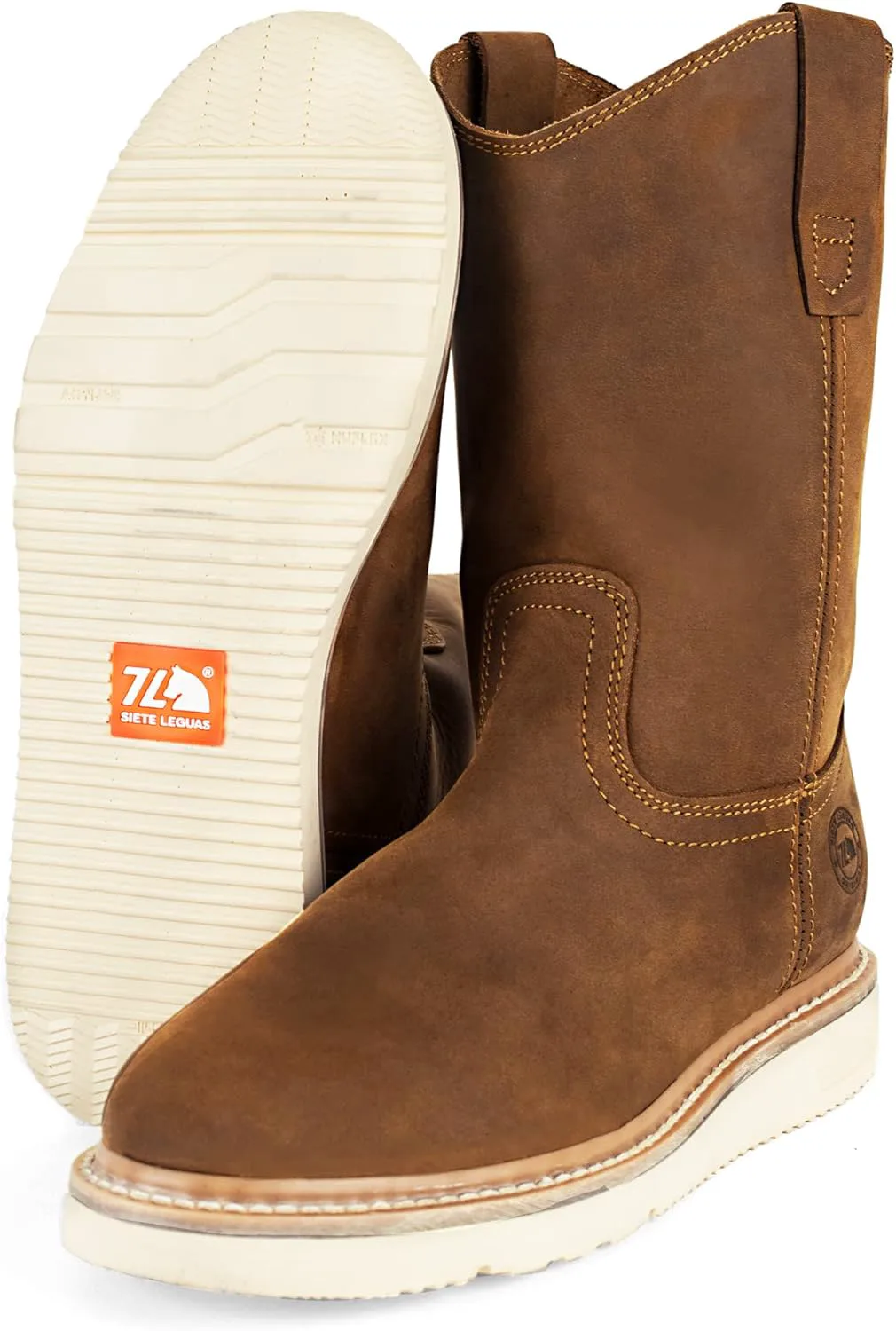 7L SIETE LEGUAS - Мужские кожаные сапоги Веллингтон, легкие и прочные, с маслобойкой подошвой, модель 2222
7L SIETE LEGUAS - Мужские кожаные сапоги Веллингтон, легкие и прочные, с маслобойкой подошвой, модель 2222