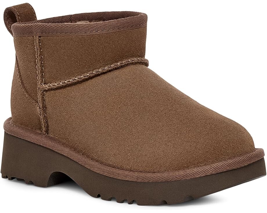 Ботинки UGG Kids Classic Ultra Mini New Heights, цвет Hickory
Ботинки UGG Kids Classic Ultra Mini New Heights, цвет Hickory