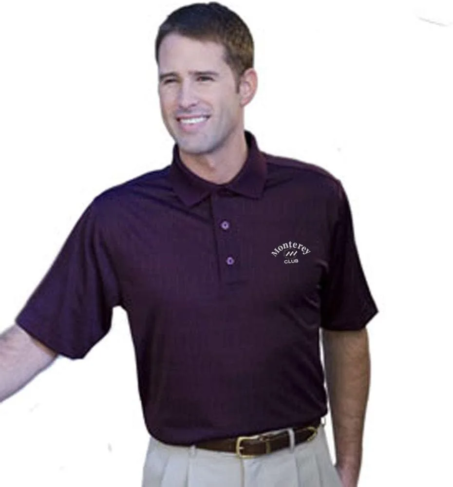 Мужская поло Monterey Club с полосками и текстурой #1621
Мужская поло Monterey Club с полосками и текстурой #1621