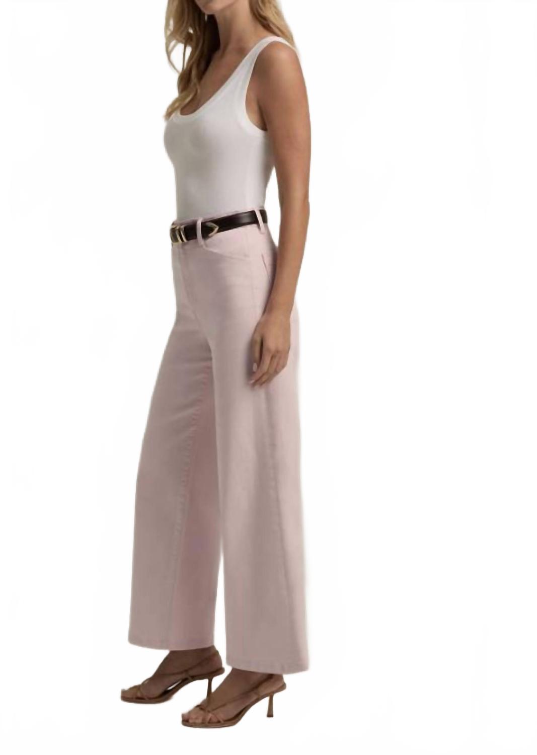 Mischa Широкие джинсы с расклешенными штанинами в бледно-розовом цвете Favorite Daughter
Mischa Широкие джинсы с расклешенными штанинами в бледно-розовом цвете Favorite Daughter