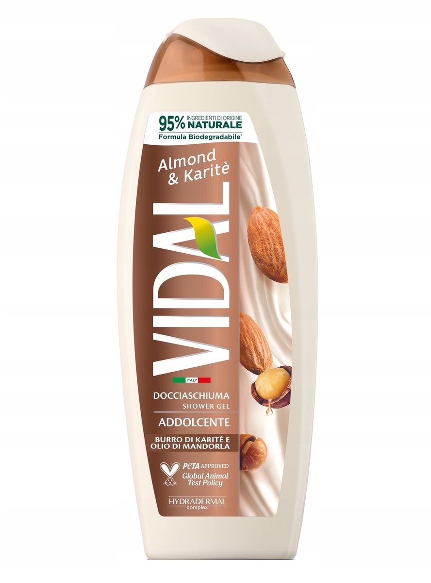 Итальянский гель для душа VIDAL Миндаль и масло ши 250 мл
Итальянский гель для душа VIDAL Миндаль и масло ши 250 мл