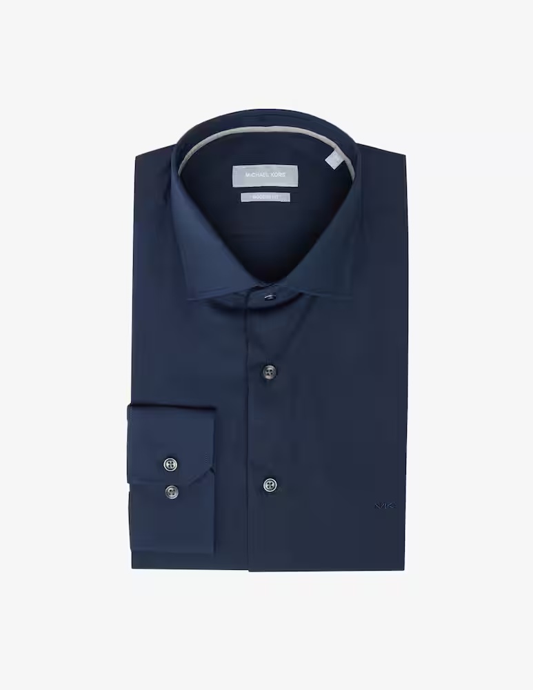 Рубашка стрейч в стиле модерн в стиле поп Parma Michael Kors, синий
Рубашка стрейч в стиле модерн в стиле поп Parma Michael Kors, синий