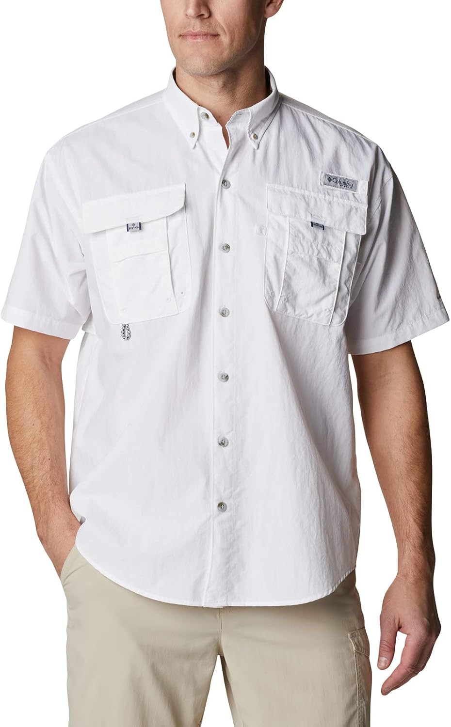 Рубашка с коротким рукавом Columbia mens Bahama II, White/Realtree Edge
Рубашка с коротким рукавом Columbia mens Bahama II, White/Realtree Edge
