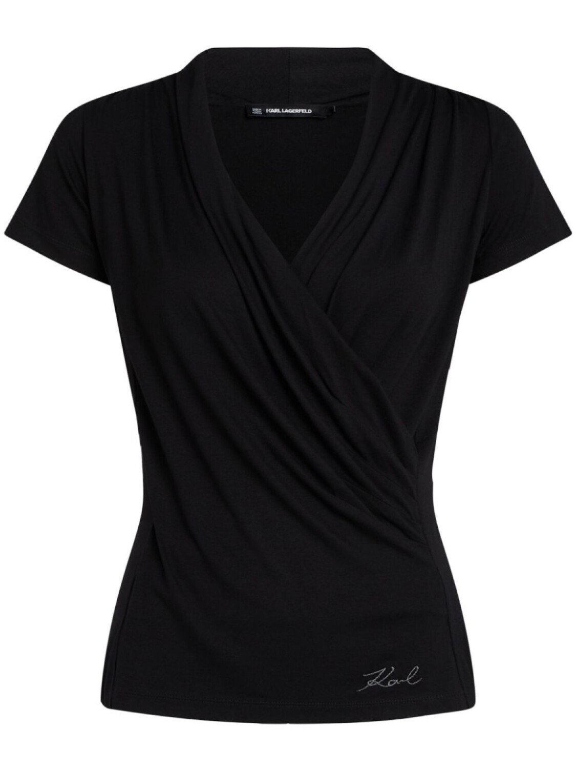 Футболка с V-образным вырезом Karl Lagerfeld, черный
Футболка с V-образным вырезом Karl Lagerfeld, черный