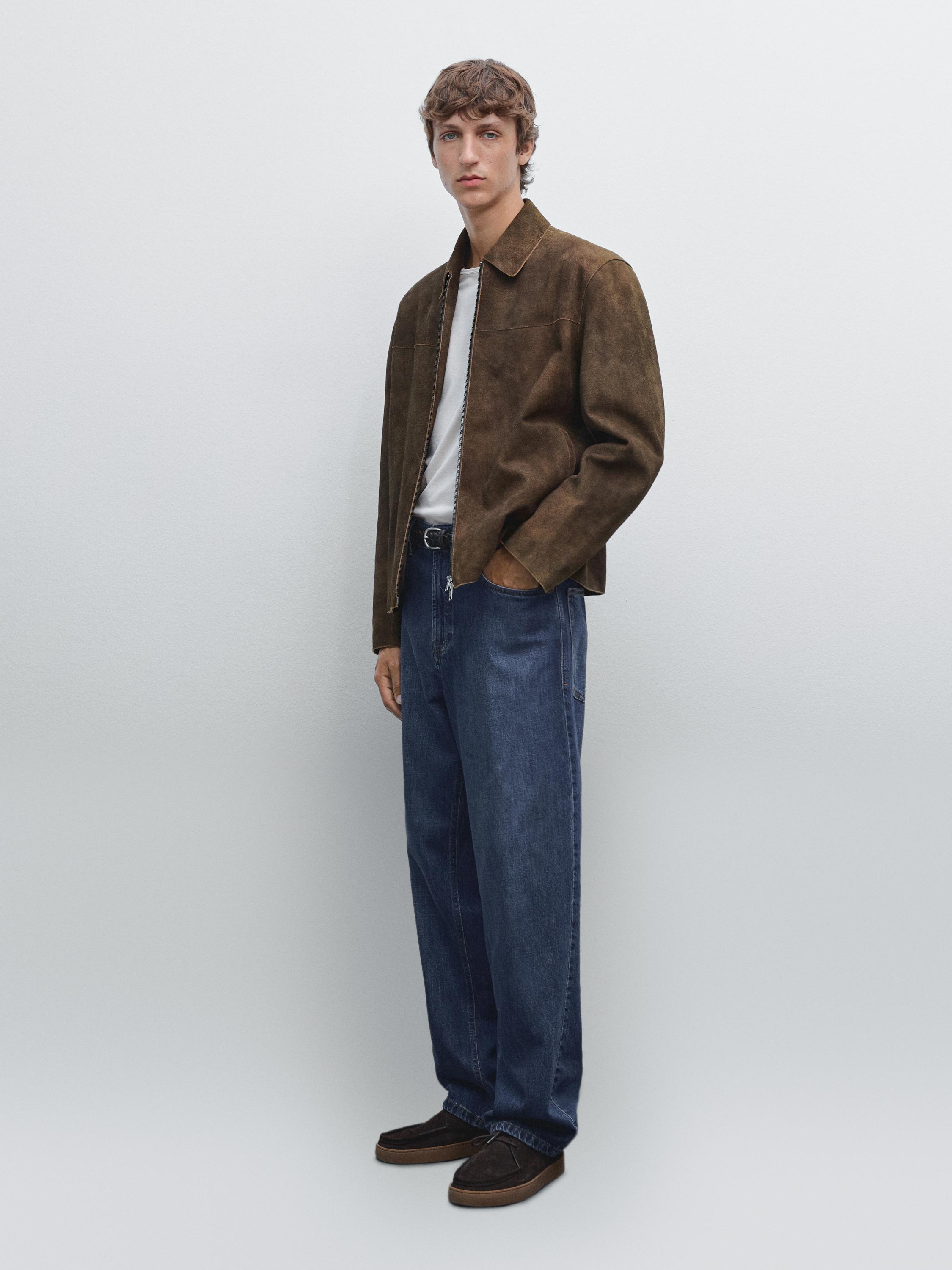 Куртка из замши и козьей кожи Massimo Dutti, Carey
Куртка из замши и козьей кожи Massimo Dutti, Carey