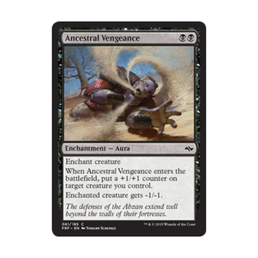 CCG Месть предков (С) (Фольга), MTG - Fate Reforged
CCG Месть предков (С) (Фольга), MTG - Fate Reforged