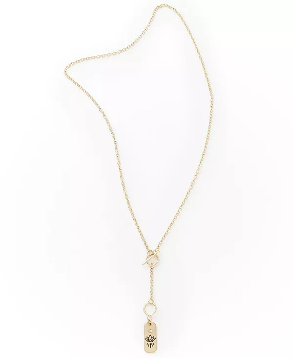 Золотистое ожерелье в виде лотоса Matr Boomie, brass
Золотистое ожерелье в виде лотоса Matr Boomie, brass