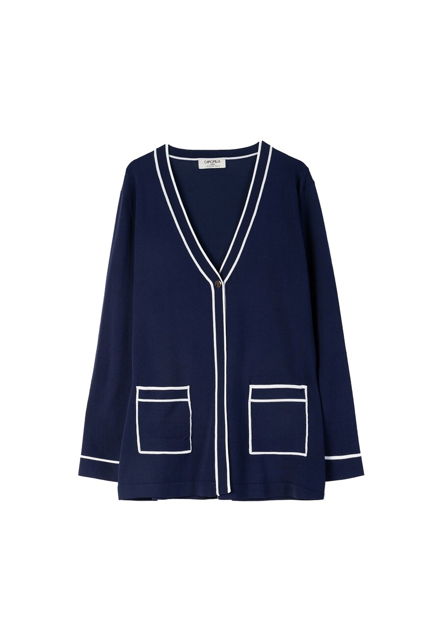Вязаный кардиган Camomilla Italia Croxie, темно-синий
Вязаный кардиган Camomilla Italia Croxie, темно-синий