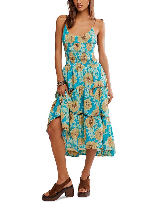 Адриэль Платье миди Free People, синий
Адриэль Платье миди Free People, синий